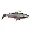 Воблер Savage Gear 4D Trout Rattle Shad 12.5cm 35g 01-Rainbow Trout