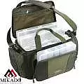 Сумка для рыболовных принадлежностей Mikado с 5 коробками  UWI-362401 (50 x 22 x 26 см.), шт