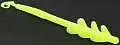 Силиконовая приманка Reins Swamp Saturn 129 Glow Chart Silver