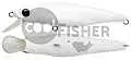 Воблер PONTOON21 Greedy-Guts 77F-SR, 77мм, 9 гр., 0.7-1.0 м., №R01