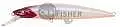 Воблер PONTOON21 Cablista 75F-SMR, 75мм, 4.6 гр., 0.7-1.0 м., №A17 Ghost Pearl Red Head