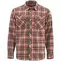 Рубашка Simms Gallatin Flannel LS Shirt, XL, Simms Orange Plaid