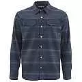 Рубашка Simms Gallatin Flannel LS Shirt, XL, Admiral Blue Stripe