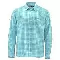 Рубашка Simms Morada LS Shirt, L, Turquoise Plaid