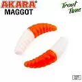 Силиконовая приманка Akara Trout Time MAGGOT 1,6 Cheese 436 (10 шт.)