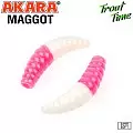 Силиконовая приманка Akara Trout Time MAGGOT 1,6 Garlic 451 (10 шт.)