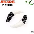 Силиконовая приманка Akara Trout Time MAGGOT 1,6 Cheese 456 (10 шт.)