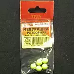 Груз чебурашка разборная, цвет желтый, вес 2,5 гр., чрж-025 (5 шт.)