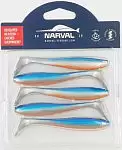 Мягкая приманка Narval Choppy Tail 10cm #001-Blue Back Shiner