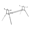 Род-под Prologic  Stainless Steel 3 Rod Pod, арт.72766