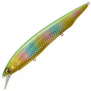 Воблер Megabass Kanata SW 16см  30гр gg gold lime rainbow