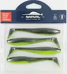 Мягкая приманка Narval Choppy Tail 12cm #045-Black Lime