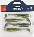 Мягкая приманка Narval Choppy Tail 12cm #047-Black Gold